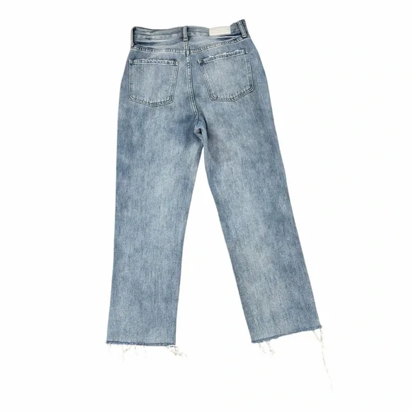 PISTOLA Jeans Cassie Distressed High-Rise Wide Leg 26 - Picture 3 of 7